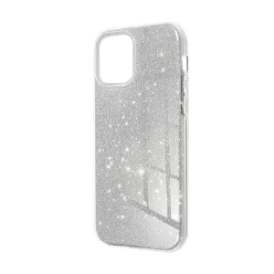 HUSĂ! - Protectie de telefon din silicon (interior din plastic, spate lucios) SILVER Apple iPhone 16 Pro