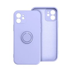  HUSĂ! - Protectie din silicon pentru telefon (inel de fixare, interior din microfibra de pluș, magnetic, protector pentru cameră) PURPLE Apple iPhone 16 Plus