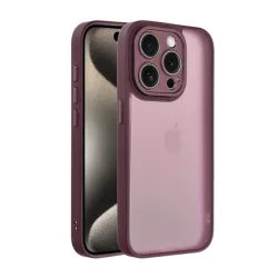   HUSĂ! - Protectie din silicon pentru telefon (rezistenta la impact, spate acrilic, protectie camera) PURPLE Apple iPhone 16 Pro Max