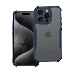   HUSĂ! - Protectie din silicon pentru telefon (rezistenta la impact, colt cu perna de aer, spate acrilic, protectie pentru camera) ALBASTRU INCHIS Apple iPhone 16 Plus