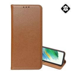   HUSĂ! - Husă în picioare, piele naturală (FLIP, deschidere laterală, suport pentru masă) MARO Apple iPhone 16 Plus