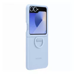   HUSĂ! - Protector de telefon din silicon SAMSUNG (inel de telefon) ALBASTRU DESCHIS Samsung Galaxy Z Flip6 5G (SM-F741)