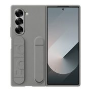   Protectie de telefon din silicon SAMSUNG (mat, curea incorporata, suport) GRI Samsung Galaxy Z Fold6 5G (SM-F956)