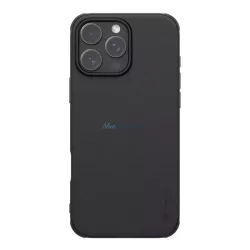   HUSĂ! - NILLKIN SUPER FROSTED PRO plastic protector de telefon (rezistent la impact, cauciucat, suprafață aspră) BLACK Apple iPhone 16 Pro