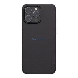 NILLKIN SUPER FROSTED PRO plastic protector de telefon (rezistent la impact, cauciucat, suprafață aspră) BLACK Apple iPhone 16 Pro Max