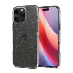   HUSĂ! - SPIGEN LIQUID CRYSTAL GLITTER silicon telefon protector (rezistent la impact, bubble heel, mica pulbere) pentru Apple iPhone 16 Pro