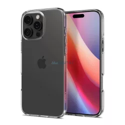   HUSĂ! - SPIGEN LIQUID CRYSTAL silicon telefon protector (rezistent la impact, bubble heel) pentru Apple iPhone 16 Pro Max