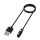 Cablu de incarcare USB (magnetic, 60cm) NEGRU