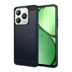   HUSĂ! - MOFI silicon protector de telefon (rezistent la impact, toc pernă de aer, periat, model de carbon) CUTTING BLOCK Realme C61 4G