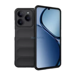   HUSĂ! - Silicon protector de telefon (rezistent la șocuri, protector de cameră, 3D) BLACK Realme C61 4G