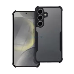   HUSĂ! - Silicon protector de telefon (rezistent la șocuri, toc cu bule, spate acrilic, protector de cameră) BLACK Realme C61 4G