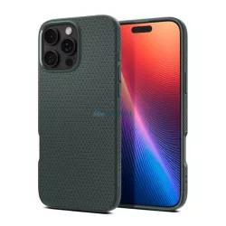   HUSĂ! - SPIGEN LIQUID AIR silicon telefon protector (rezistent la șocuri, bubble heel, diamant) CUTTING LINE pentru Apple iPhone 16 Pro