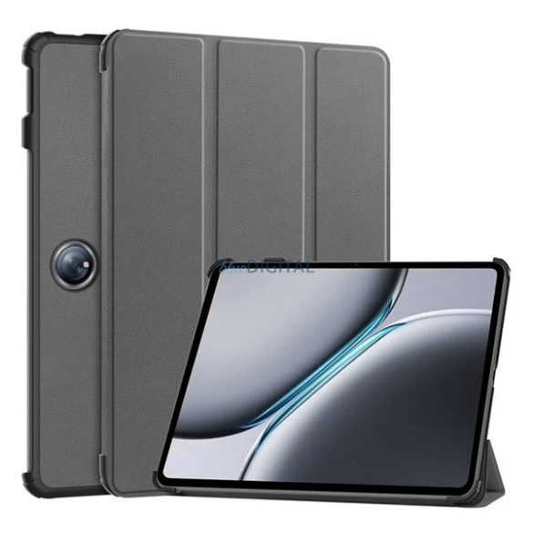 Carcasă permanentă, efect piele (FLIP activ, deschidere laterală, TRIFOLD, suport de birou) BEAUTY CLEAR OnePlus Pad 2
