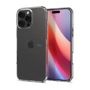 HUSĂ! - SPIGEN CRYSTAL FLEX silicon protector de telefon (rezistent la impact, bubble heel) pentru Apple iPhone 16 Pro