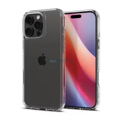   HUSĂ! - SPIGEN CRYSTAL HYBRID silicon protector de telefon (rezistent la impact, cadru din plastic) pentru Apple iPhone 16 Pro