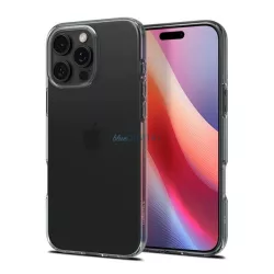   HUSĂ! - SPIGEN CRYSTAL FLEX silicon telefon protector (rezistent la impact, bubble heel) BREECH SILICON Apple iPhone 16 Pro