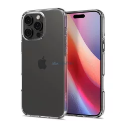   HUSĂ! - SPIGEN CRYSTAL FLEX silicon telefon protector (rezistent la impact, bubble heel) pentru Apple iPhone 16 Pro Max