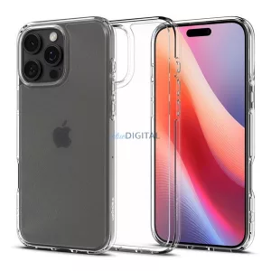 HUSĂ! - SPIGEN ULTRA HYBRID plastic protector de telefon (rezistent la impact, bubble cadru, mat) pentru Apple iPhone 16 Pro