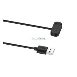   Cablu de încărcare USB (magnetic, 100cm) BLACK Amazfit Bip 5, Active Edge, Active