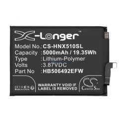   CAMERON SINO Baterie Li-Polimer (3.87V / 5000mAh, compatibil Honor HB506492EFW) BLACK Honor Magic5 Lite 5G
