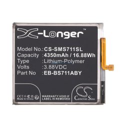   CAMERON SINO Baterie Li-Polymer (3.88V / 4350mAh, compatibil Samsung EB-BS711ABY) BLACK Samsung Galaxy S23 FE (SM-S711)