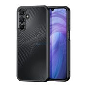   DUX DUCIS AIMO plastic protector de telefon (rezistent la șocuri, cadru de silicon, protector de cameră, MagSafe, val) BLACK Samsung Galaxy A16