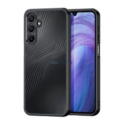   HUSĂ! - DUX DUCIS AIMO plastic protector de telefon (rezistent la șocuri, cadru de silicon, protector de cameră, MagSafe, val) BLACK Samsung Galaxy A16
