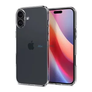HUSĂ! - SPIGEN CRYSTAL FLEX silicon protector de telefon (rezistent la impact, bubble heel) pentru Apple iPhone 16 Plus