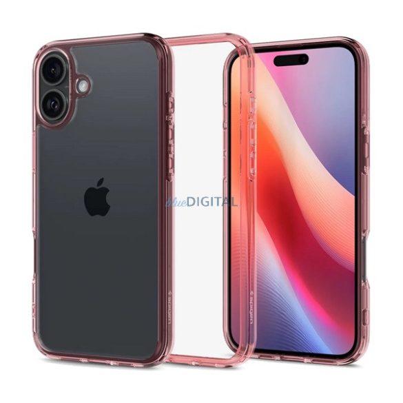 SPIGEN ULTRA HYBRID plastic protector de telefon (rezistent la șocuri, cadru cu bule, cadru lucios) BRONZE Apple iPhone 16