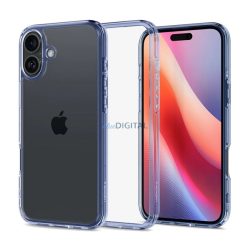   HUSĂ! - SPIGEN ULTRA HYBRID plastic protector de telefon (rezistent la șocuri, bubble cadru, cadru lucios) LIGHT BLUE Apple iPhone 16 Plus