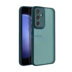   HUSĂ! - Protector de telefon din silicon (rezistent la șocuri, spate acrilic, protector pentru aparat foto) CUTTING ROOF Samsung Galaxy S24 FE (SM-S721)