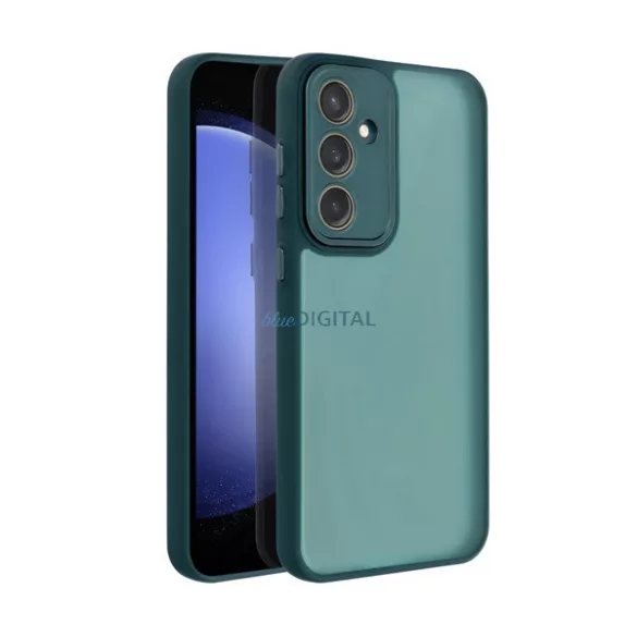 HUSĂ! - Protector de telefon din silicon (rezistent la șocuri, spate acrilic, protector pentru aparat foto) CUTTING ROOF Samsung Galaxy S24 FE (SM-S721)