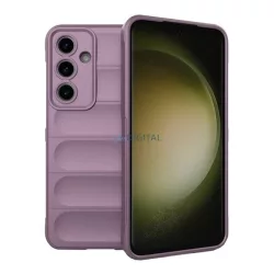   HUSĂ! - Silicon protector pentru telefon (rezistent la șocuri, protecție cameră, 3D) LILA Samsung Galaxy S24 FE (SM-S721)
