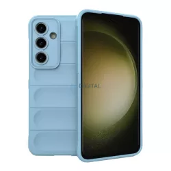   HUSĂ! - Silicon protector de telefon (rezistent la șocuri, protecție cameră, 3D) LIGHT BLUE Samsung Galaxy S24 FE (SM-S721)