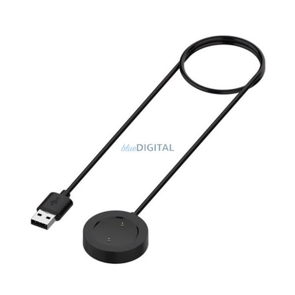 Cablu de încărcare USB (magnetic, 100cm) BLACK Xiaomi Watch S1 Active, Mi Watch Color Sport