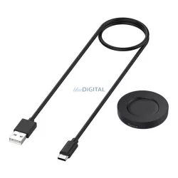   Cablu de încărcare USB (magnetic, 100cm) BLACK Xiaomi Watch S1 GL, Watch S1