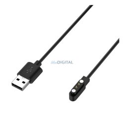   Cablu de încărcare USB (magnetic, 120 cm) BLACK Mibro Watch Lite 2, Watch C2, Watch T1