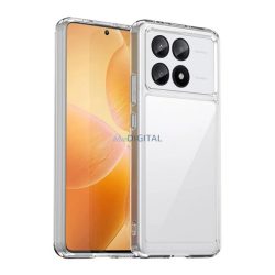   HUSĂ! - Silicon protector de telefon (rezistent la șocuri, spate transparent) pentru Xiaomi Poco X6 Pro 5G
