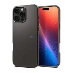   HUSĂ! - SPIGEN THIN FIT MAGSAFE protecție din plastic pentru telefon (mată, ultra-subțire, protectoare pentru cameră, MagSafe) BEAUTY GREEN Apple iPhone 16 Pro