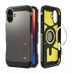  HUSĂ! - SPIGEN TOUGH ARMOR MAG plastic protector de telefon (rezistent la impact, MagSafe) BEAUTY GREEN Apple iPhone 16