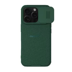   HUSĂ! - NILLKIN CAMSHIELD PRO MAGNETIC plastic protector de telefon (rezistent la șocuri, protecția camerei, magnetic, cu dungi) CUTTING MECANIC Apple iPhone 16 Pro