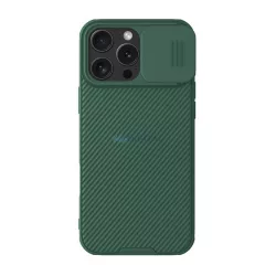   HUSĂ! - NILLKIN CAMSHIELD PRO silicon protector de telefon (rezistent la șocuri, protector de cameră, cu dungi) CUTTING TIP Apple iPhone 16 Pro Max