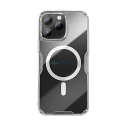   HUSĂ! - NILLKIN NATURE PRO MAGNETIC plastic protector de telefon (rezistent la șocuri, bubble heel, MagSafe) pentru Apple iPhone 16 Pro