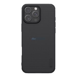 NILLKIN SUPER FROSTED PRO MAGNETIC plastic protector de telefon (magnetic, rezistent la impact, cauciucat) BLACK Apple iPhone 16 Pro Max