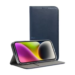   HUSĂ! - Carcasă în picioare, efect piele (FLIP, deschidere laterală, desktop) CUPE CUSHION Motorola Moto G55 5G