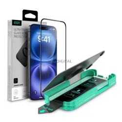   ESR ARMORITE Ecran de sticlă protectoare (2.5D, 9H + Frame) BLACK Apple iPhone 16 Pro Max