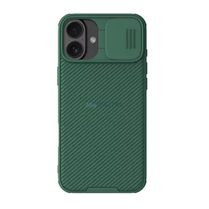 HUSĂ! - NILLKIN CAMSHIELD PRO silicon protector de telefon (rezistent la șocuri, protector de cameră, cu dungi) CUTTING TILE Apple iPhone 16