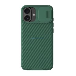   HUSĂ! - NILLKIN CAMSHIELD PRO silicon telefon protector (rezistent la șocuri, camera de protecție, cu dungi) CUTTING TEXT pentru Apple iPhone 16 Plus