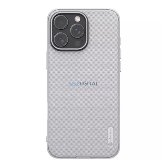 NILLKIN SUPER FROSTED PRO plastic protector de telefon (rezistent la impact, cauciucat, suprafață aspră) GREEN Apple iPhone 16 Pro Max