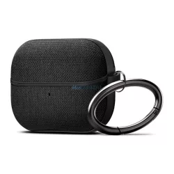   Carcasă din silicon SPIGEN URBAN FIT (carabină, strat textil) BLACK Samsung Galaxy Buds 3/3 Pro